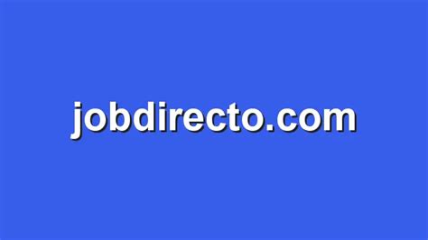 JobDirecto: Your Ultimate Job Search Companion for Freshers #JobDirecto https://lnkd. . Wwwjob directocom